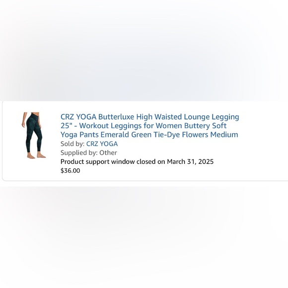 CRZ YOGA Butterluxe High Waisted Lounge Legging 25" - Picture 6 of 6